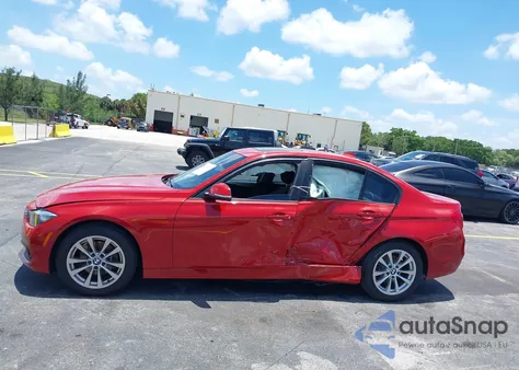 2017 BMW 320I из США, поврежденный, VIN WBA8E1G37HNU16231